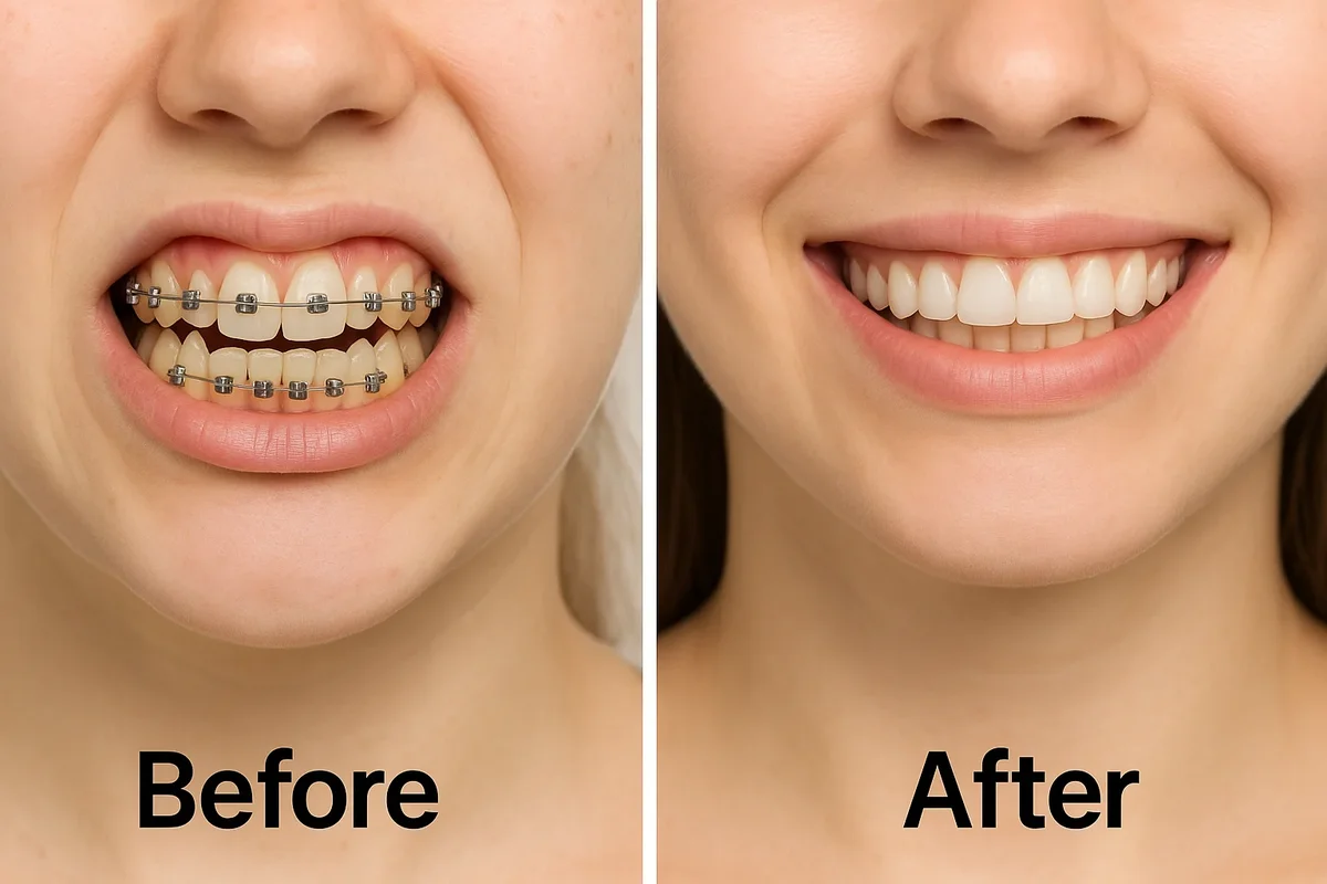 Braces Before & After